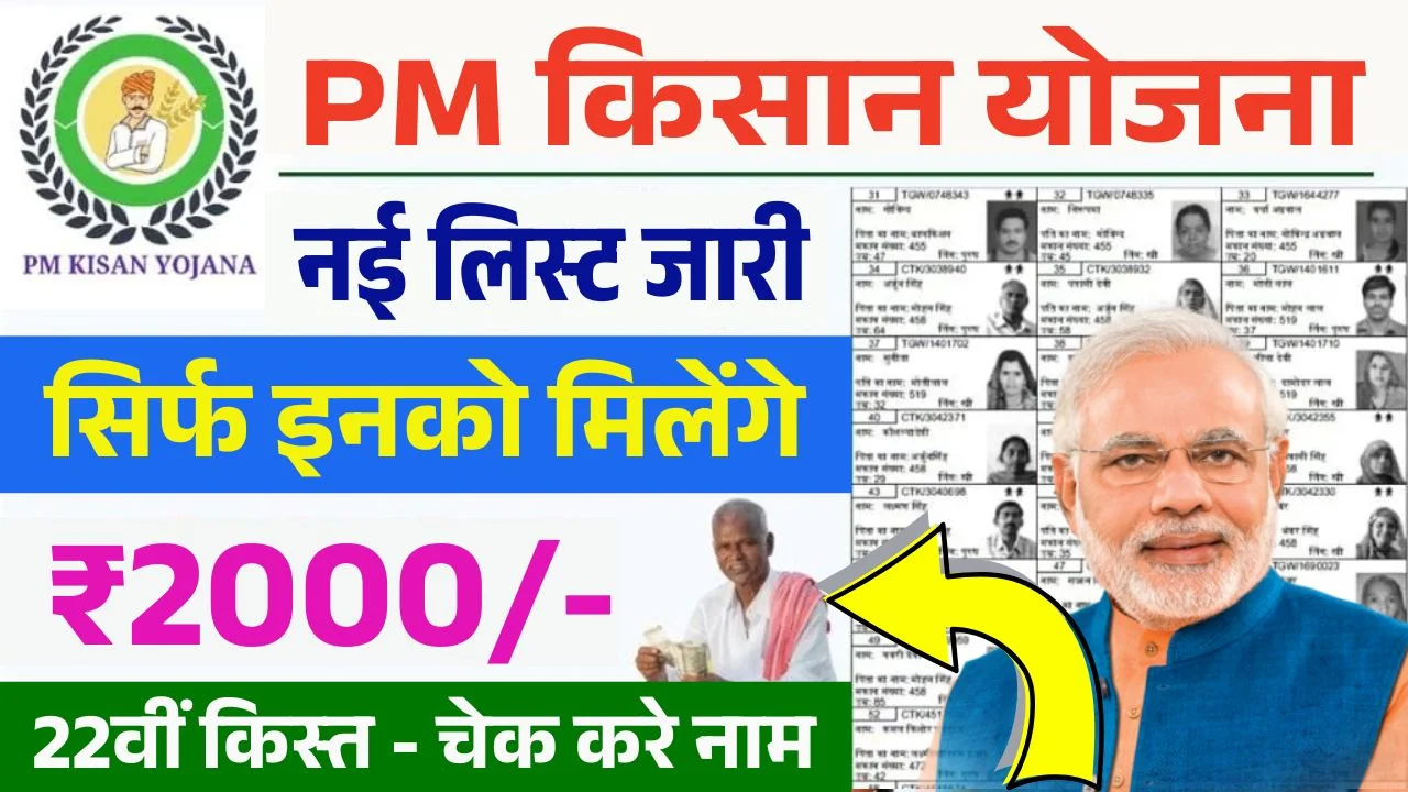 PM Kisan New Beneficiary List